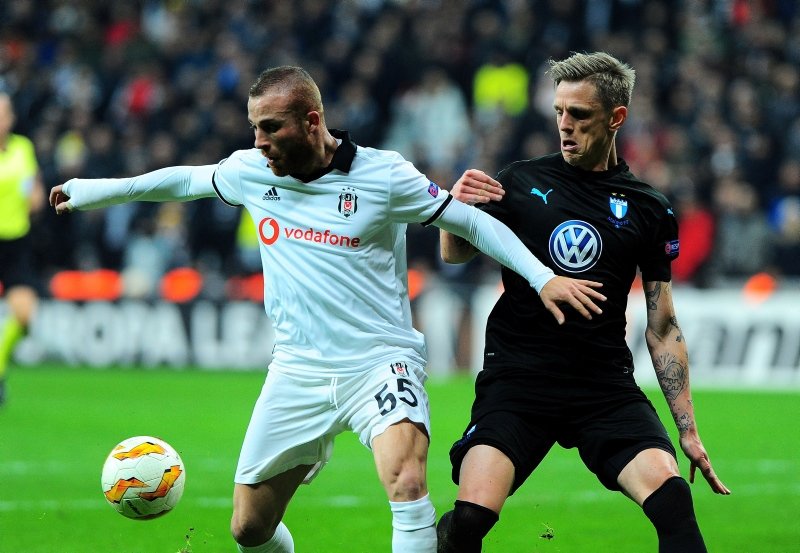 Beşiktaş - Malmö maçından kareler