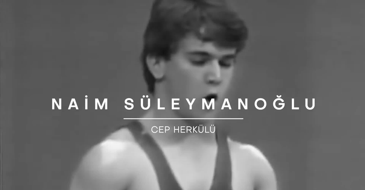 Naim Süleymanoğlu'nu ölüm yıl dönümünde rahmetle anıyoruz