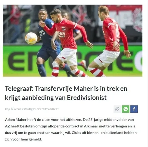 Fenerbahçe'nin gündeminde Adam Maher var! - 1
