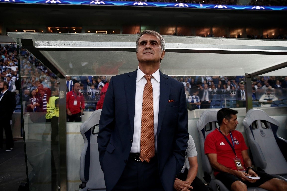 Porto-Beşiktaş karşılaşmasından kareler