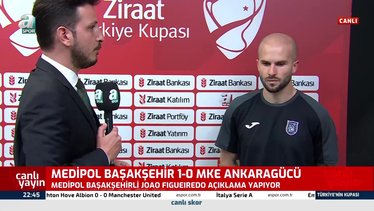 Başakşehir Ankaragücü maçı sonrası Joao Figueiredo konuştu