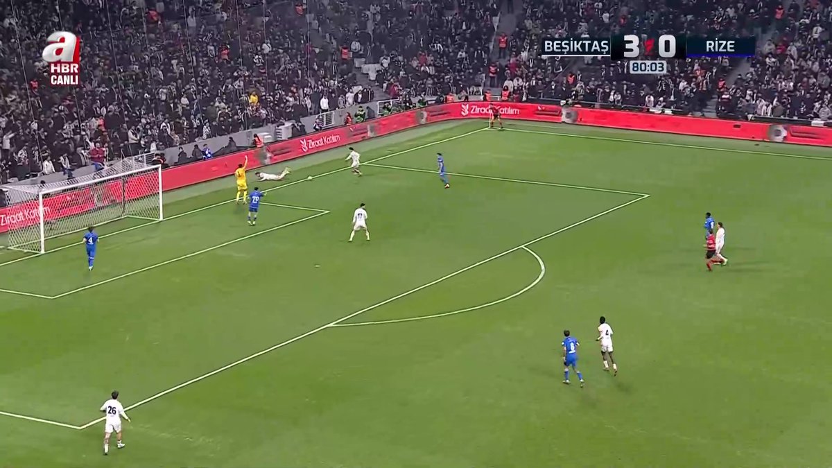 04 Mart 2026 - GOL | Beşiktaş 4-0 Çaykur Rizespor - Aspor  Ziraat Türkiye Kupası