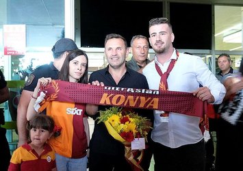 G.Saray kafilesi Konya'ya geldi!