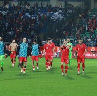 Türkiye Bosna Hersek maçından kareler