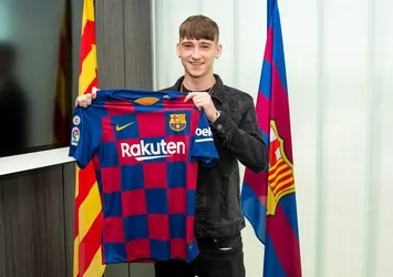 Barcelona'ya genç yetenek