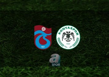 Trabzonspor - Konyaspor maçı | CANLI