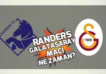 Randers - Galatasaray maçı saat kaçta ve hangi kanalda?