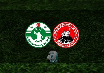 Kırşehir Futbol Kulübü - Şırnak Petrol Spor | CANLI