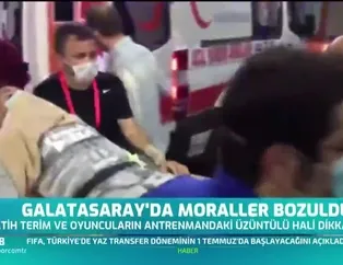 Galatasaray'da moraller bozuldu