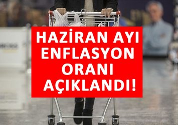 TÜİK haziran ayı enflasyon oranını açıkladı 2025!