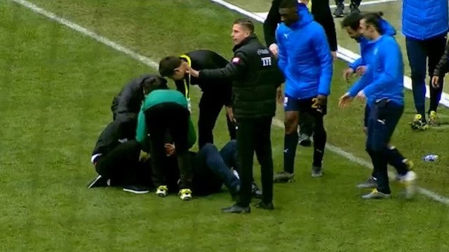 Golden sonra kendini yerde buldu!