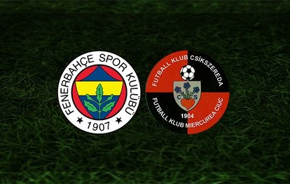 Fenerbahçe hazırlık maçı: Fenerbahçe - Csikszereda | CANLI