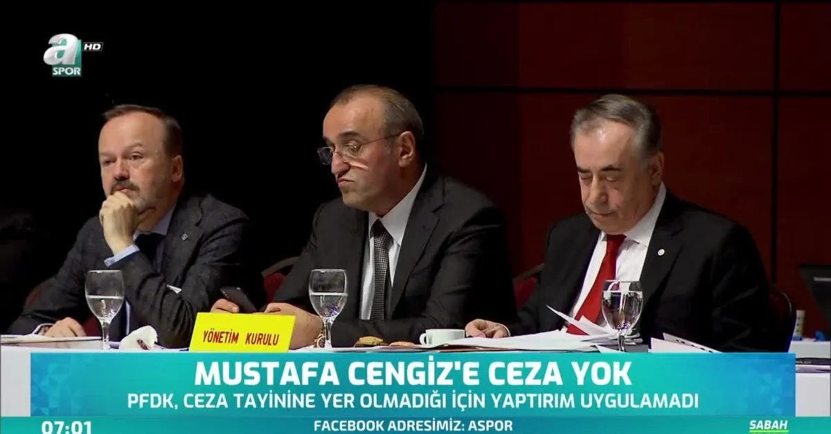 Mustafa Cengiz'e ceza yok