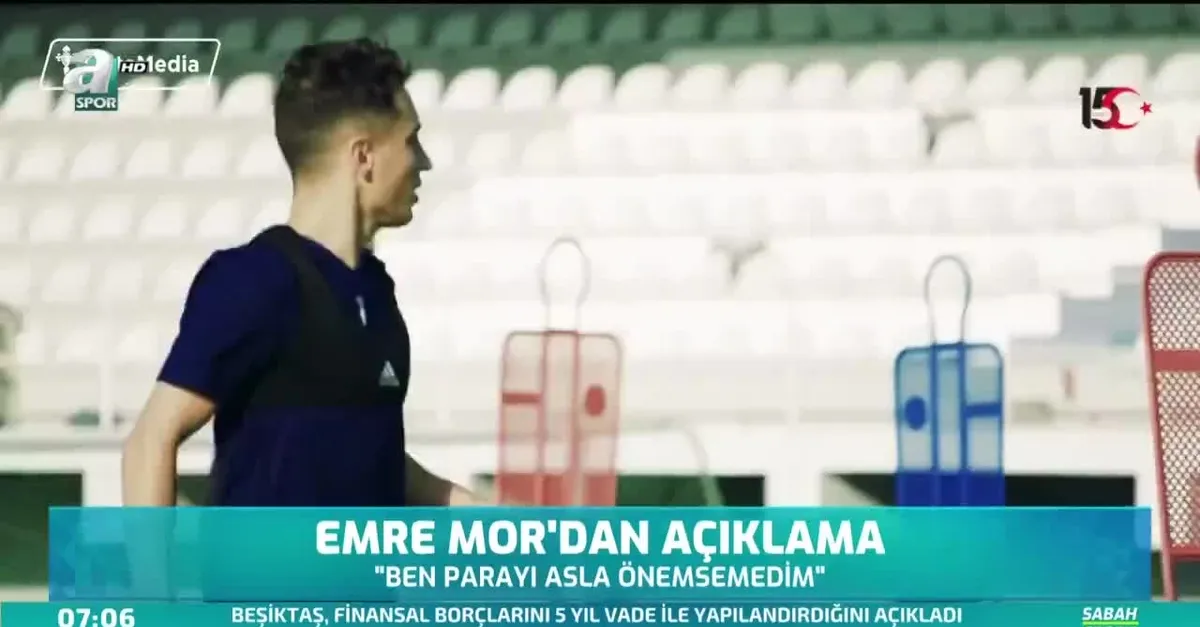 Emre Mor'dan açıklama