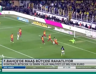 Fenerbahçe'de maaş bütçesi rahatlıyor