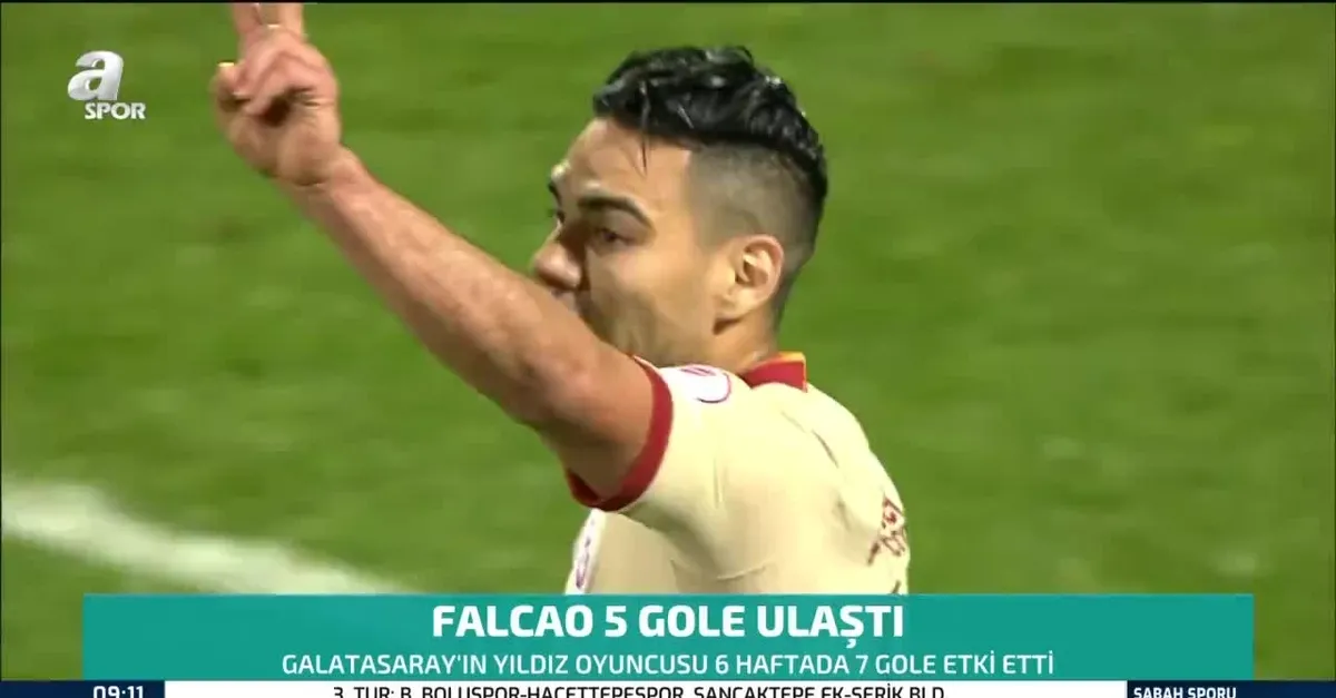 Radamel Falcao 5 gole ulaştı!