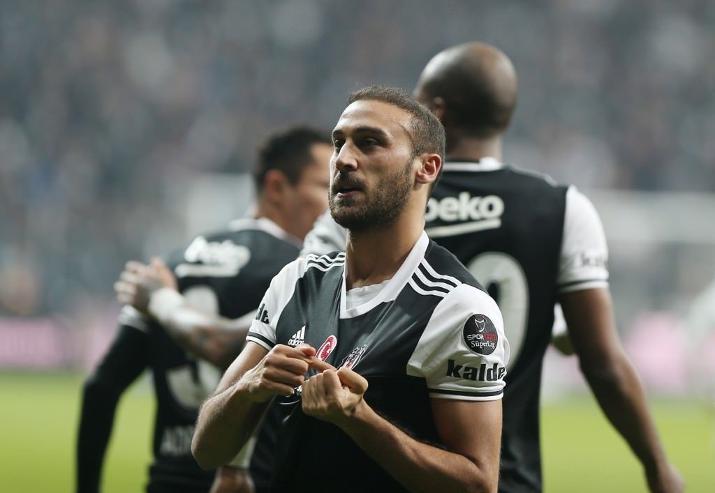 Beşiktaş-Akhisar Belediyespor karşılaşmasından kareler