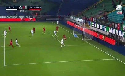 GOL | Çaykur Rizespor 4-1 Gaziantep FK