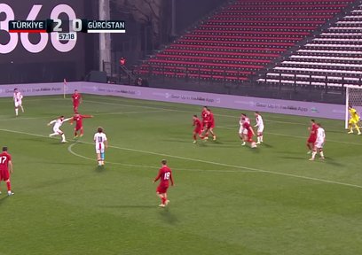 GOL | Türkiye U21 2-1 Gürcistan U21