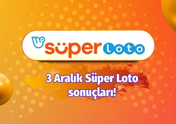 İşte Süper Loto sonuçları! (3 Aralık)
