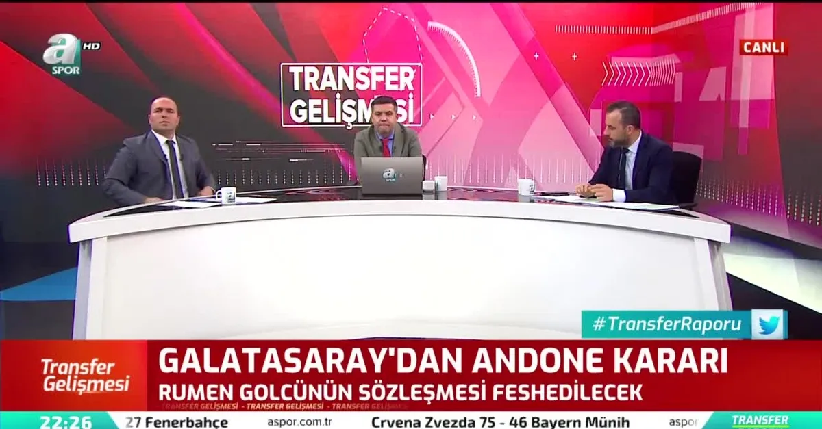 Galatasaray'dan flaş Andone kararı!