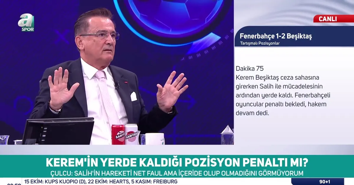 Derbinin tartışmalı pozisyonu masaya yatırıldı! İşte Kerem Aktürkoğlu yorumu