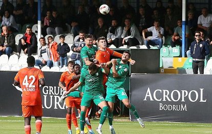 Adanaspor’dan sürpriz 3 puan! Bodrum FK 0-1 Adanaspor | MAÇ SONUCU