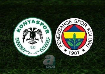 Konyaspor - Fenerbahçe | CANLI