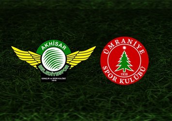 Akhisarspor - Ümraniyespor maçı ne zaman saat kaçta ve hangi kanalda CANLI yayınlanacak?