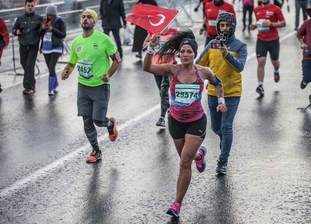 Vodafone 38. İstanbul Maratonu’ndan kareler