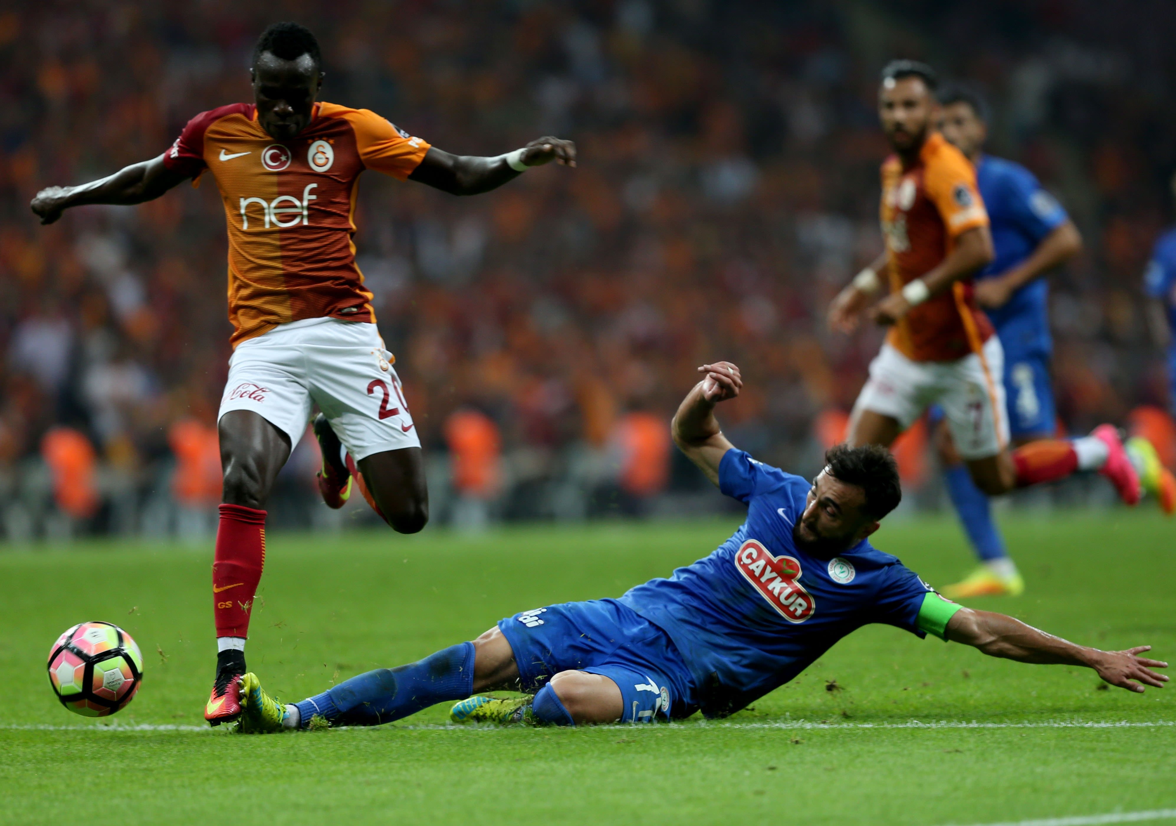 Galatasaray-Rizespor maçından kareler