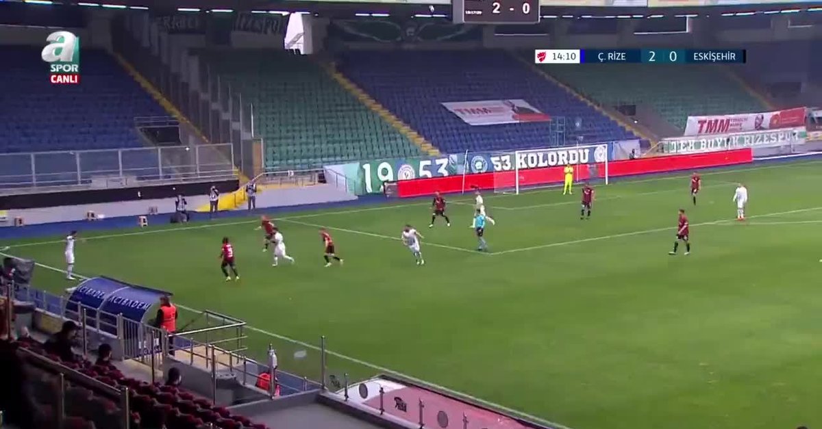 gol caykur rizespor 3 0 eskisehirspor