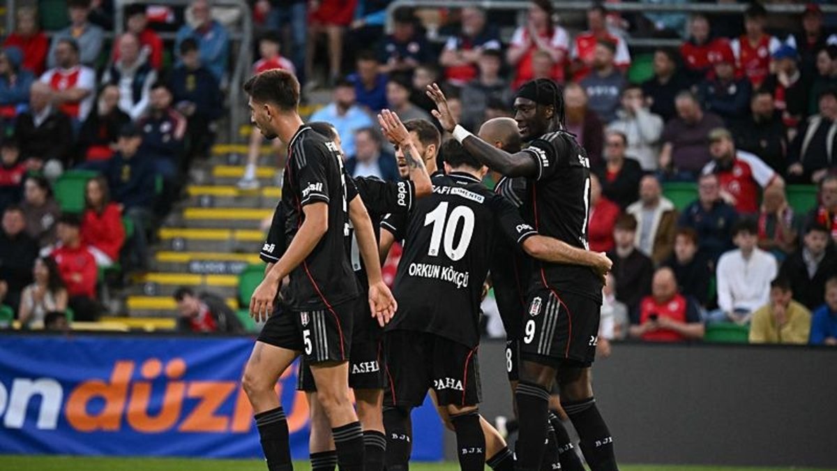 St. Patricks 1-4 Beşiktaş | MAÇ SONUCU-ÖZET