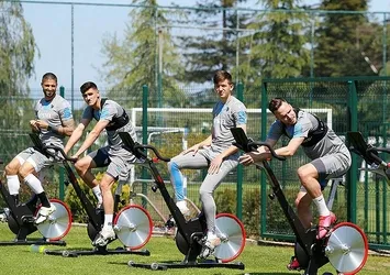 Trabzonspor hazırlıklarını sürdürdü