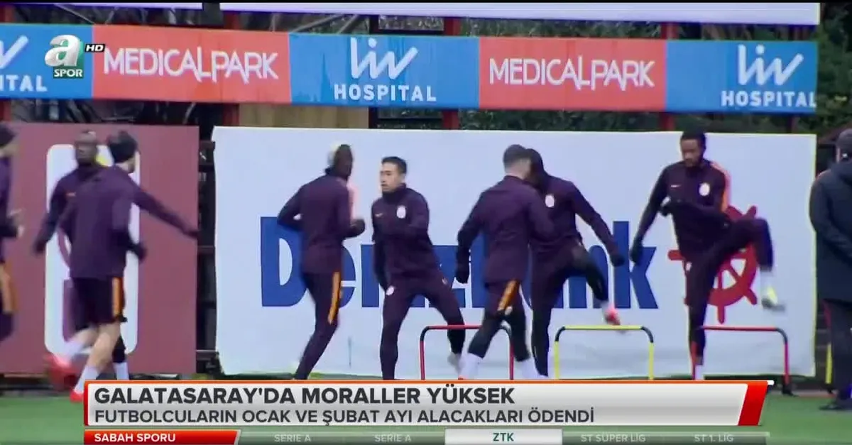 Galatasaray'da moraller yüksek