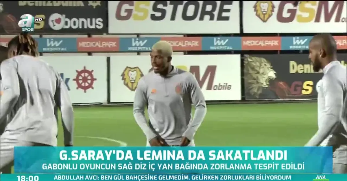 Galatasaray'da Mario Lemina da sakatlandı