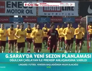Galatasaray'da yeni sezon planlaması