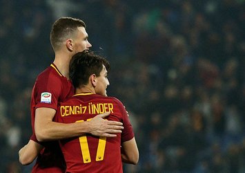 Edin Dzeko Roma'da kaldı