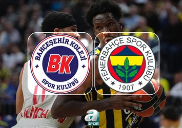 Bahçeşehir Koleji-Fenerbahçe Beko maçı bilgileri