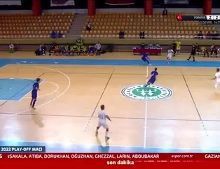 İşte Futsal Milli Takımı'nın üçüncü golü