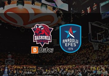 Bitci Baskonia - Anadolu Efes | CANLI