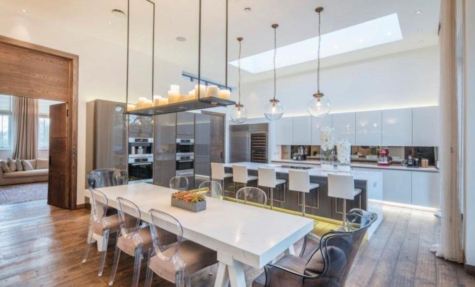 Aubameyang’ın Londra’daki müthiş evi...