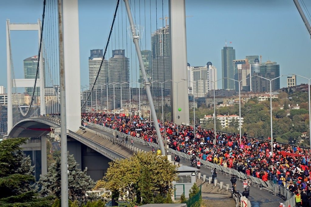 Vodafone 38. İstanbul Maratonu’ndan kareler