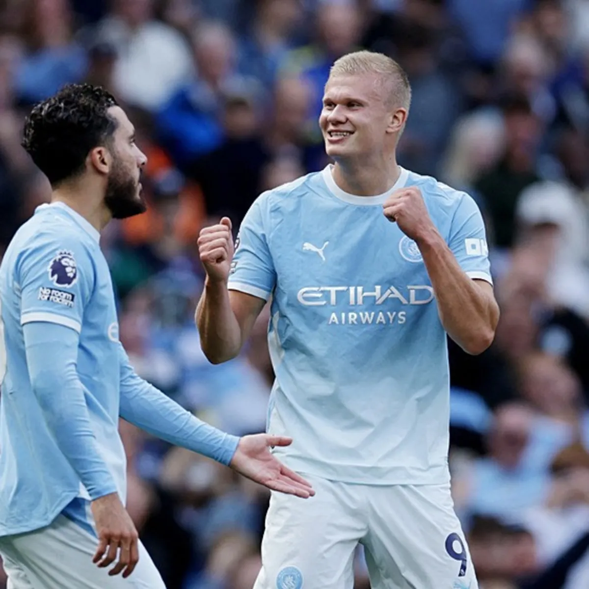 Manchester City Haaland’la güldü! Derbi öncesi 3’te 3