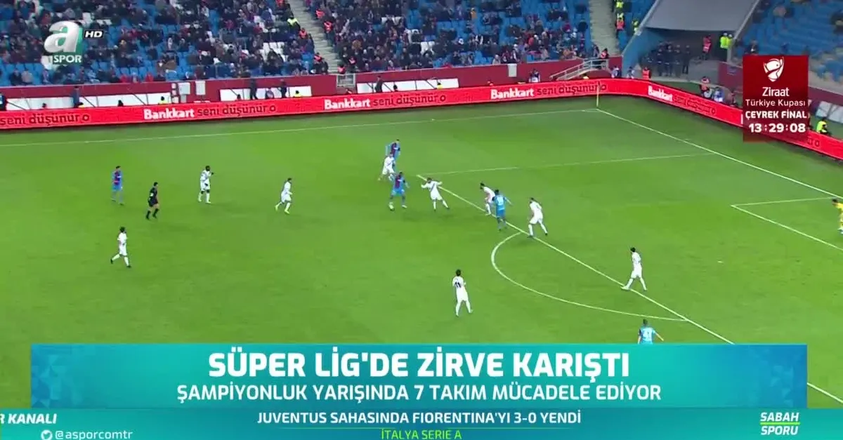 Süper Lig'de zirve karıştı