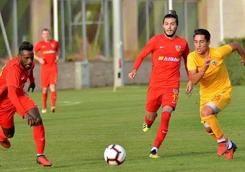 Kayserispor ter attı