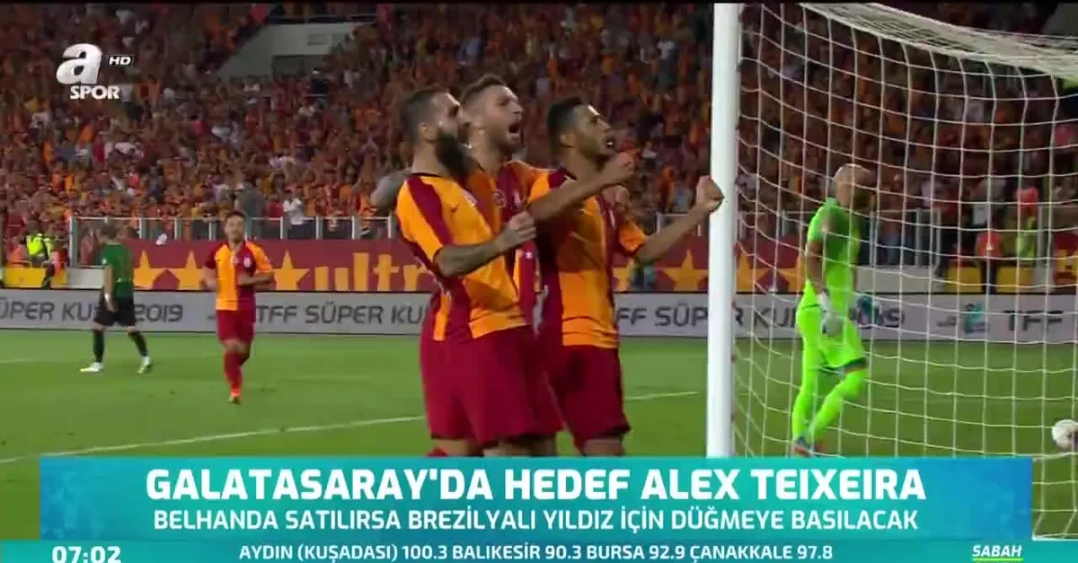 Galatasaray'da hedef Alex Teixeira