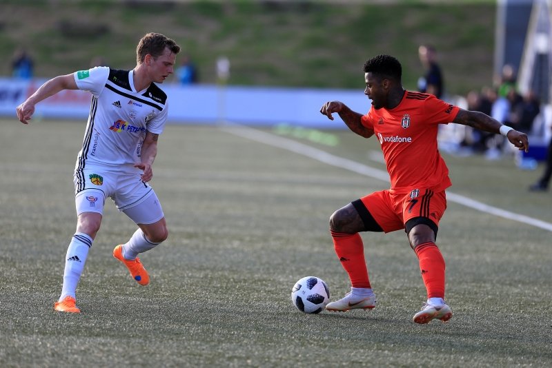 B36 Torshavn - Beşiktaş maçından kareler
