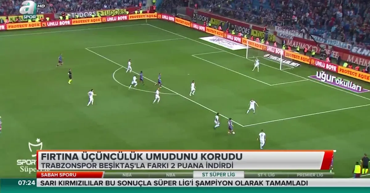Fırtına üçüncülük hedefini korudu