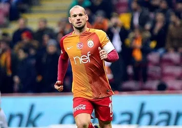 Sneijder'den Galatasaray'a mesaj